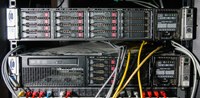 Servers DL380p Gen8(2 x CPU w 6 Core intel® Xeon® E5-2640 2500 MzRAM 64 Gb DDR3OS: SLCE 6.5and 2 x CPU w 4 Core Intel® Xeon® E5-2609 2400 MzRAM 32 Gb DDR3HDD 4 x SATA - 500 гб - raid-5 1000 ГбOS: SLCE 6.5)